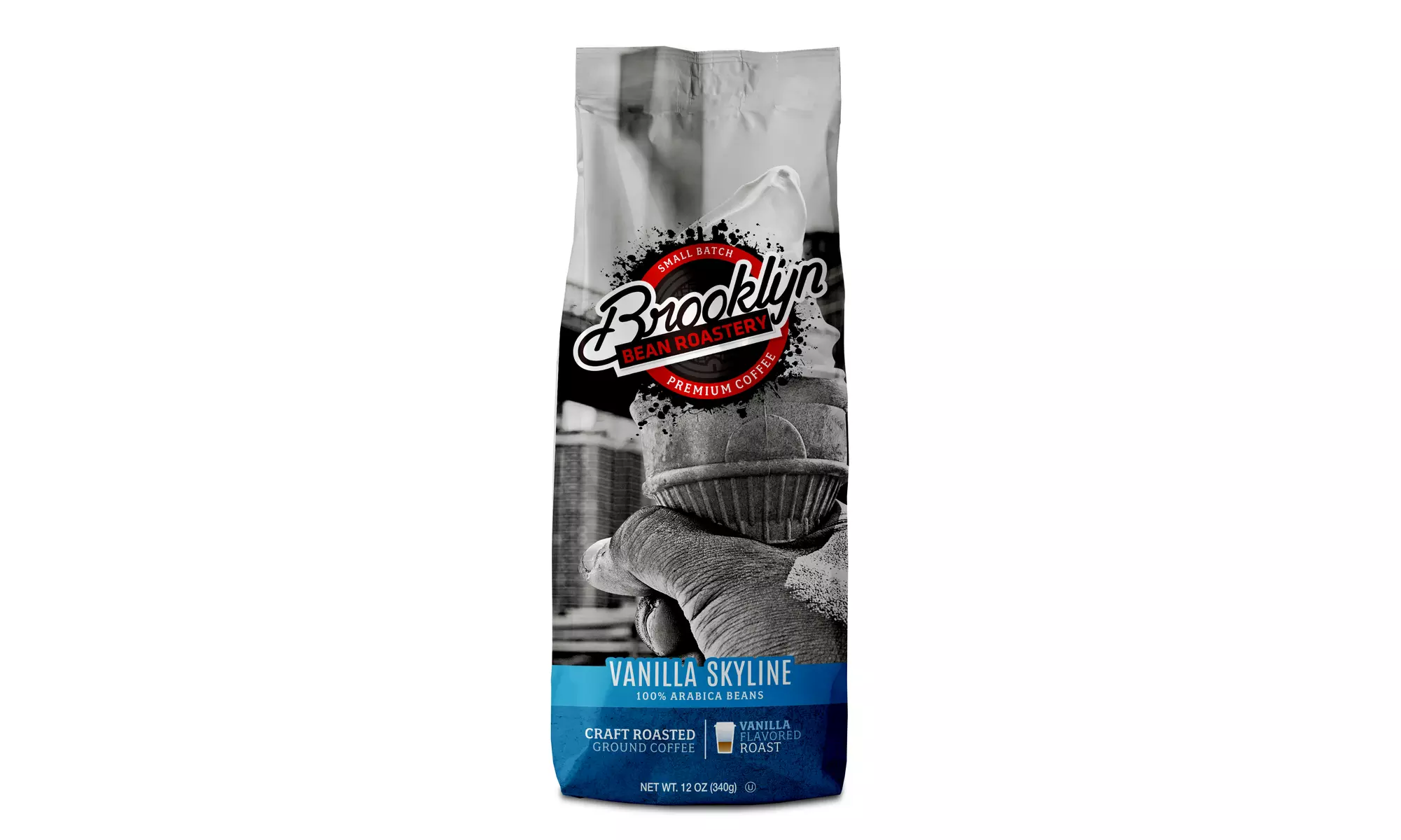 Brooklyn Bean Ground Coffee 12 Ounce Bags - 2 pk or 6 pk