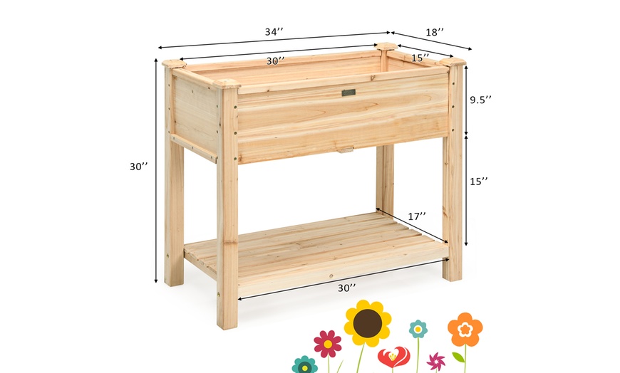 Up To 31% Off on Costway Raised Garden Bed Ele... | Groupon Goods