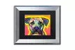 Dean Russo 'Drip Love' Matted Silver Framed Art - Second Medium