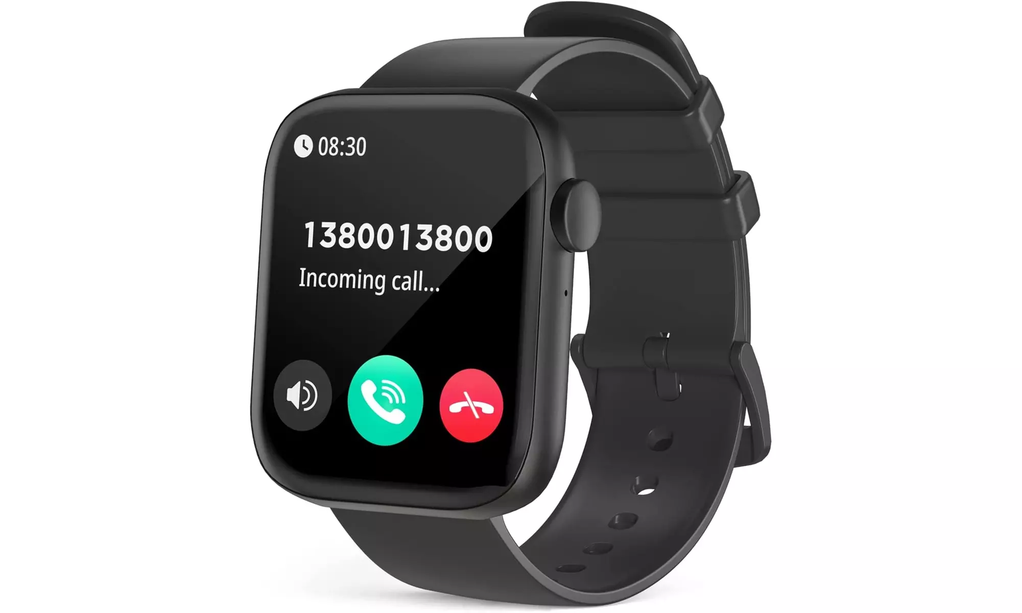 Smart Watch(Answer/Make Calls), 1.8 Full Touch Screen Smartwatch - Primary Image