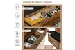 Costway Storage Ottoman Bench Flip Top Wooden Storage Chest w/ Cushion & Drawers - Second Medium