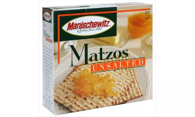 MANISCHEWITZ MATZO UNSALTED-10 OZ -Pack of 12 - Second Medium
