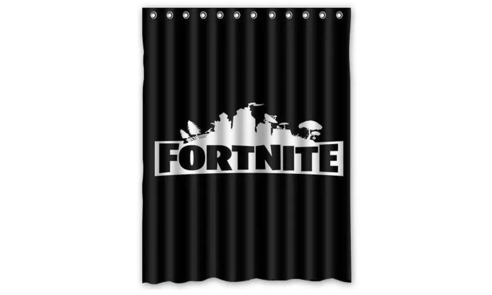 Fortnite 3D Shower Curtain - Second Medium