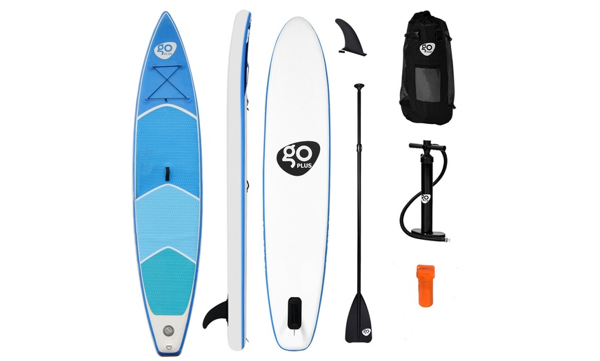 Costway 12.5' Inflatable Stand Up Paddle Board/Adjustable Paddle ...