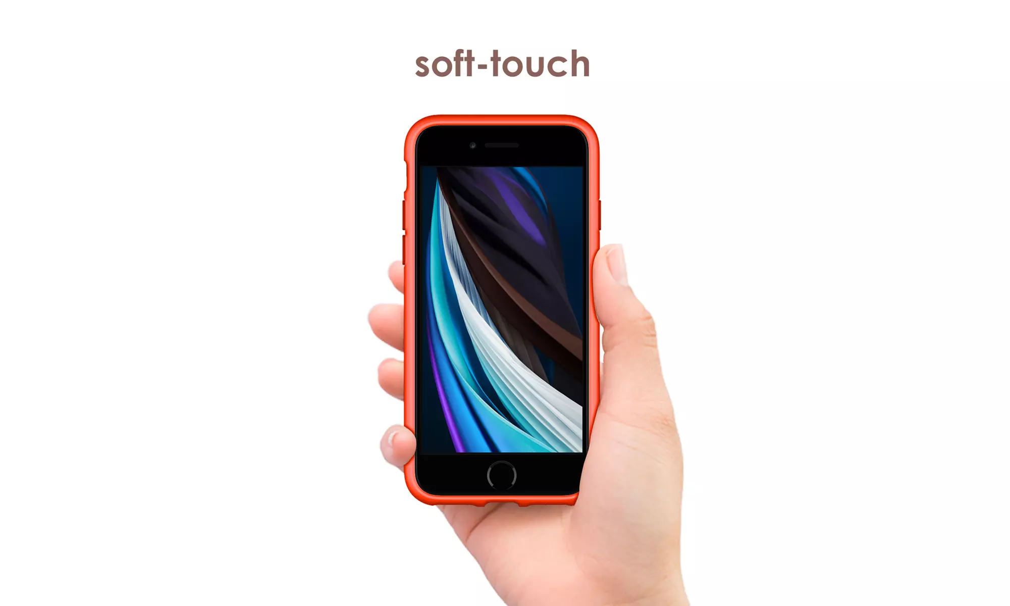 Silicone Case for iPhone 7/8, iPhone SE 3/2, Silky-Soft Touch Shockproof Case
