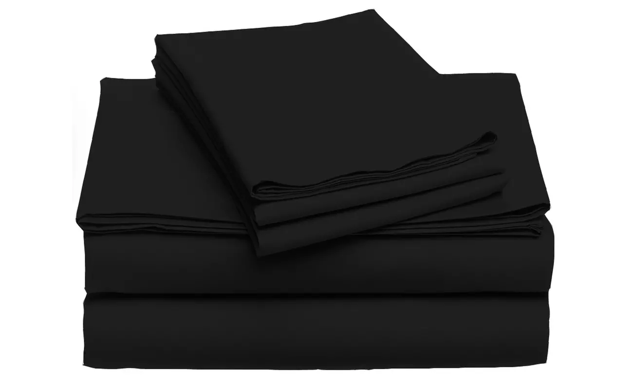 Luxury Home Bamboo-Blend Sheet Set (Dark Colors)