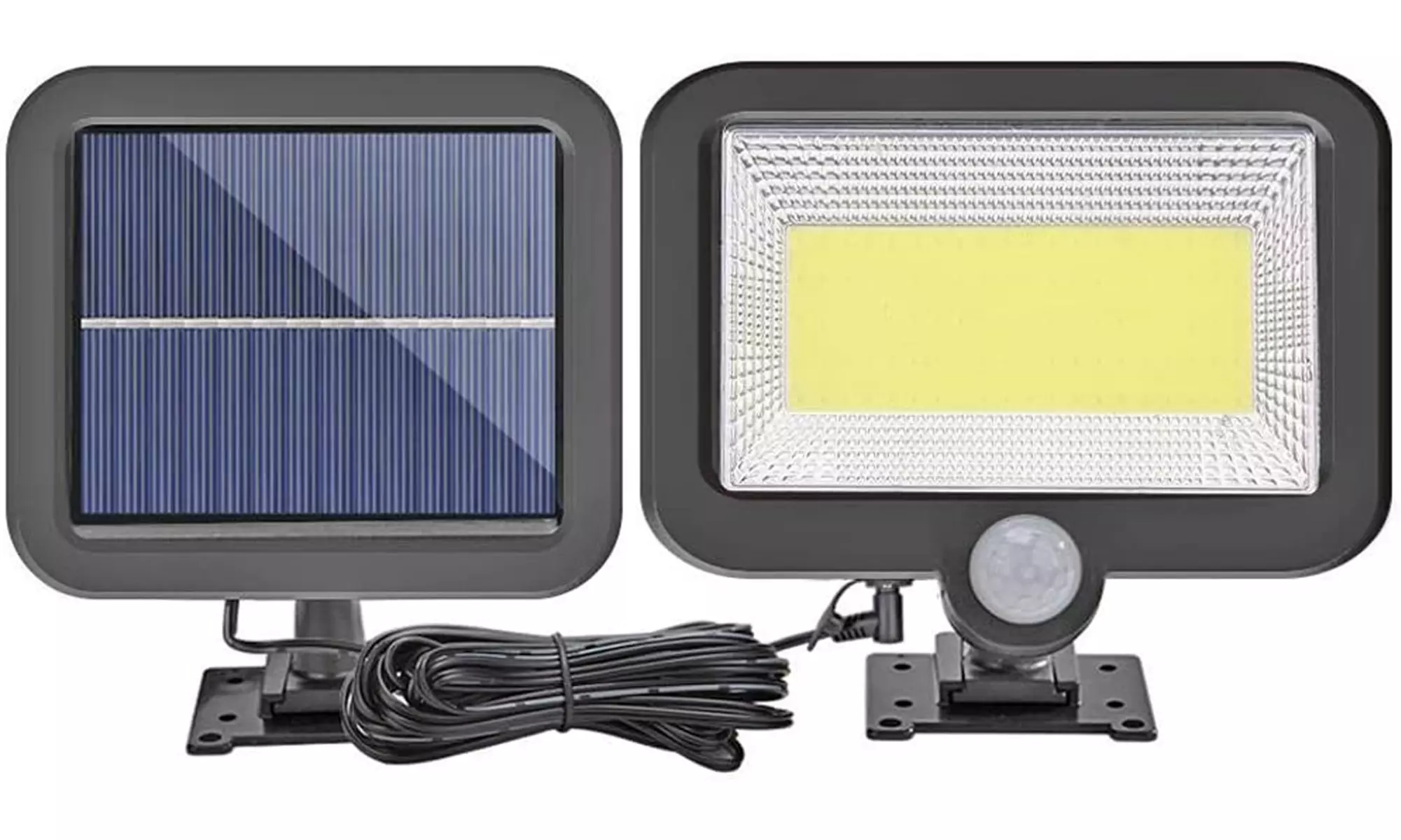 100 COB Leds Solar Lights Outdoor Motion Sensor Security Solar Powered Lights   - Second Medium