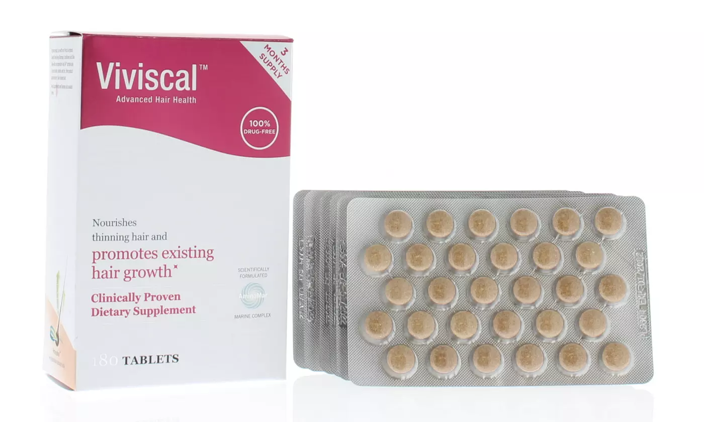 Viviscal Advanced Hair Health Supplement For Men or Women (60 or 180 Tablets) - Second Medium