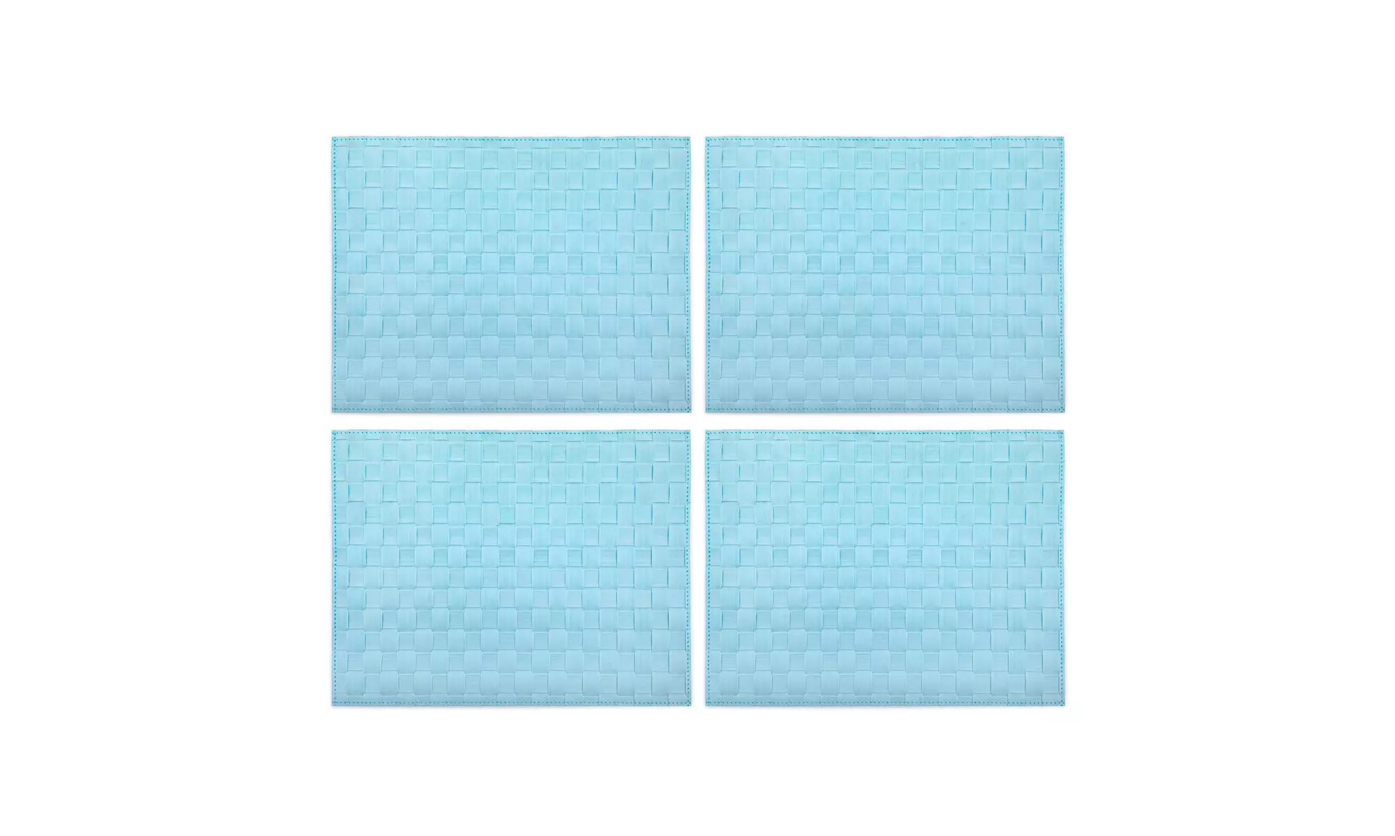Saleen Rectangular Placemat (Pastel Blue, Set of 4) - Primary Image
