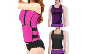 Women Waist Trainer Corset Sauna Thermo Sweat Weight Loss Body Shaper Corset