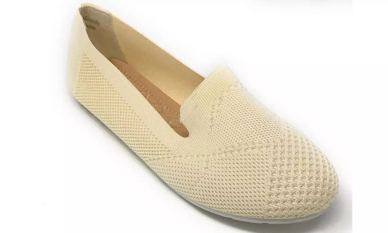 Knit comfort flats - Primary Image