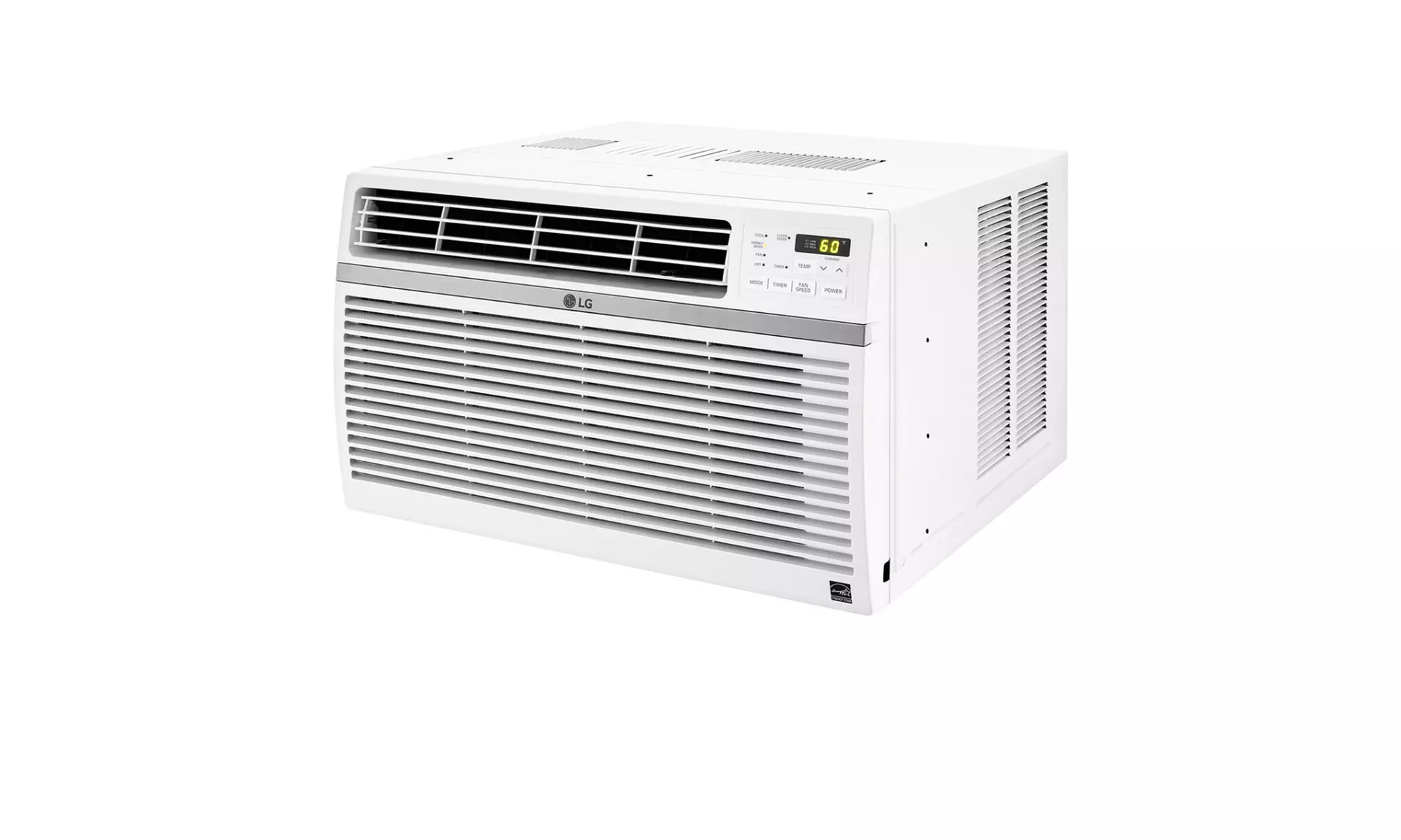 LG 12,000 BTU 115V Window-Mounted Air Conditioner with Remote Control (White) - Second Medium