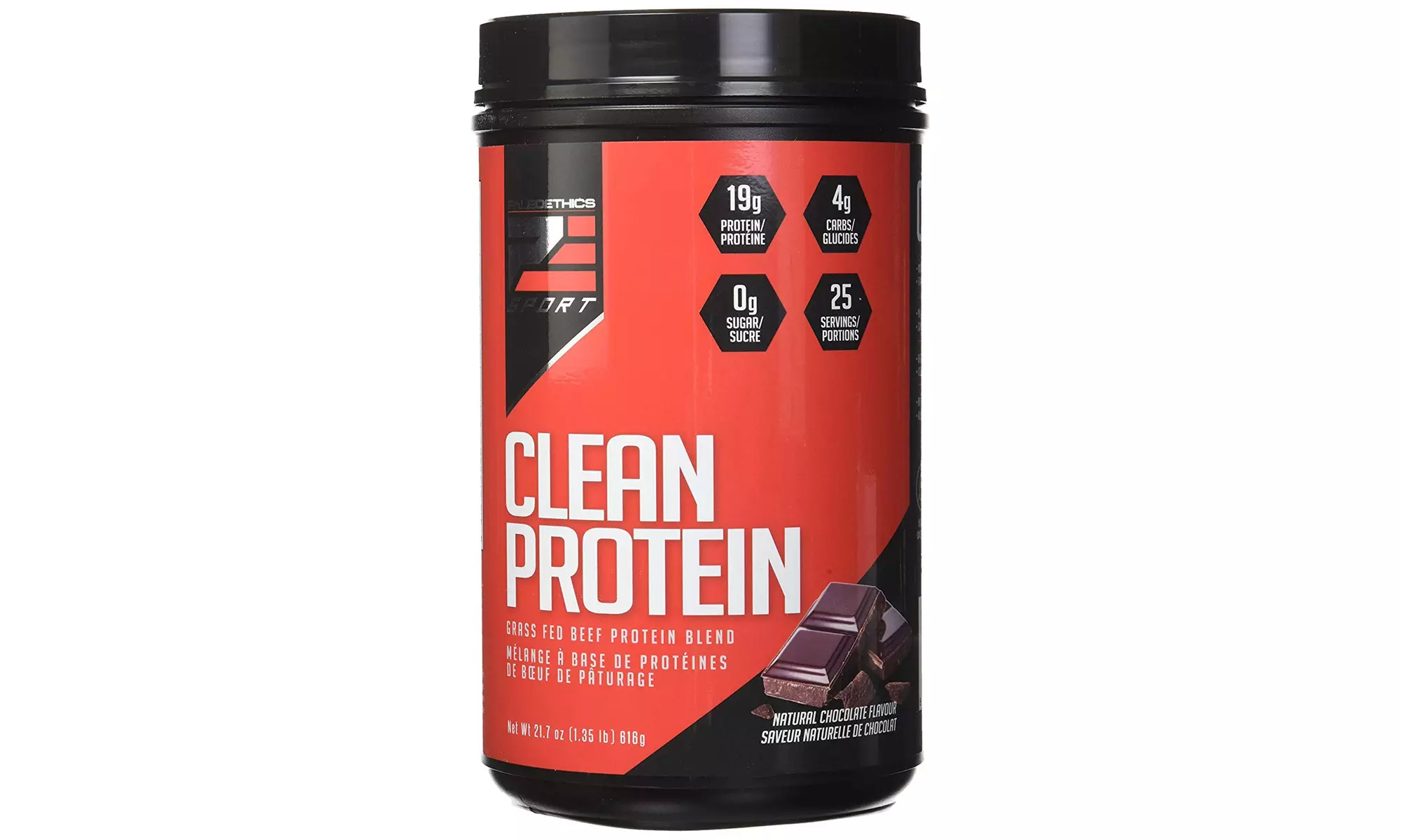 Paleoethics PE Sport Clean Protein, Natural Chocolate, 21.7 Ounce / 25 Servings - Second Medium