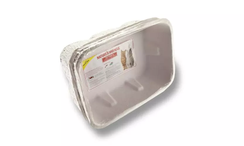 Nature's Miracle Jumbo Disposable Cat Litter Box with Baking Soda - Second Medium