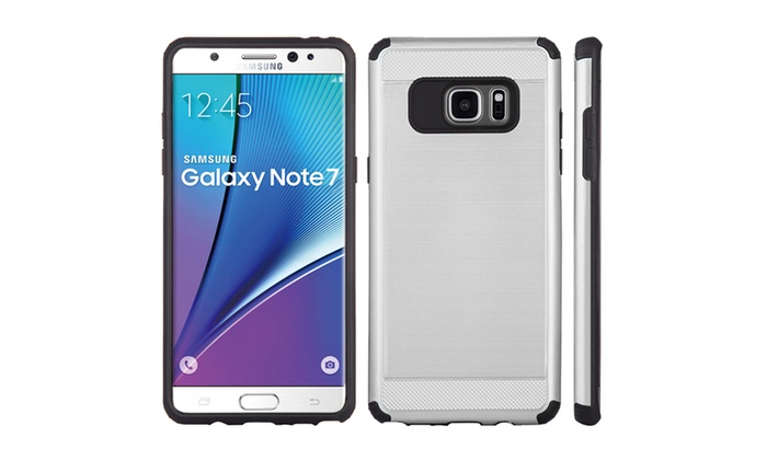 samsung galaxy note 7 silkee armor anti shock pc tpu dual hybrid groupon samsung galaxy note 7 silkee armor anti shock pc tpu dual hybrid groupon