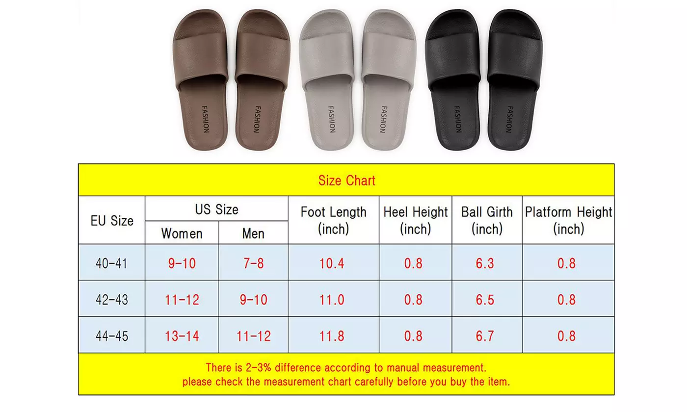 Cloud Slides Pillow Shower Slippers Bathroom Non Slip Sandals House Shoes
