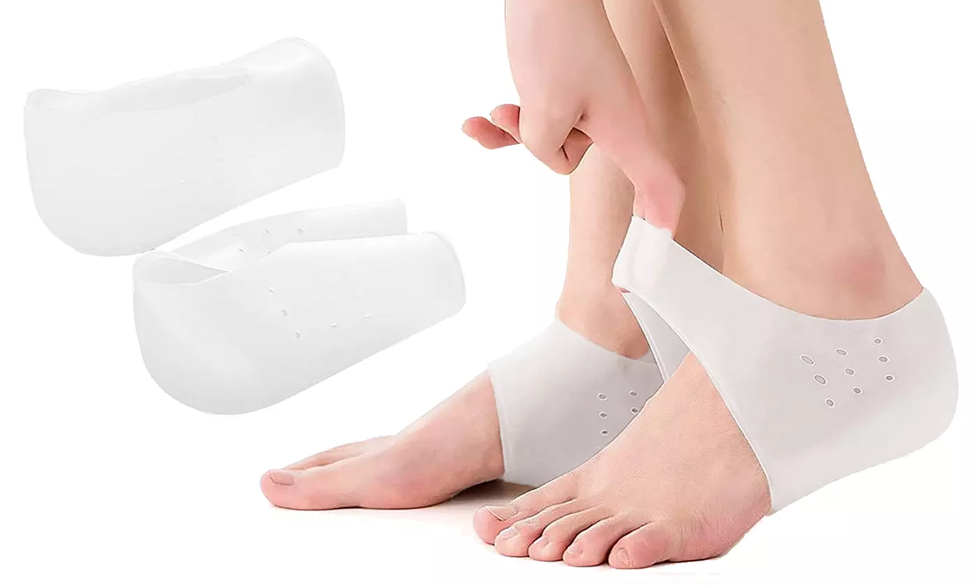 Concealed Footbed Enhancers Invisible Height Increase Silicone Insoles Pads - Primary Image