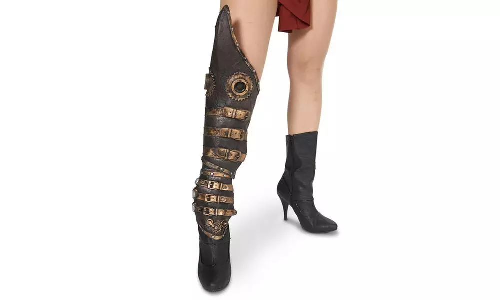 Steampunk Lady Leg Guard - Primary Image