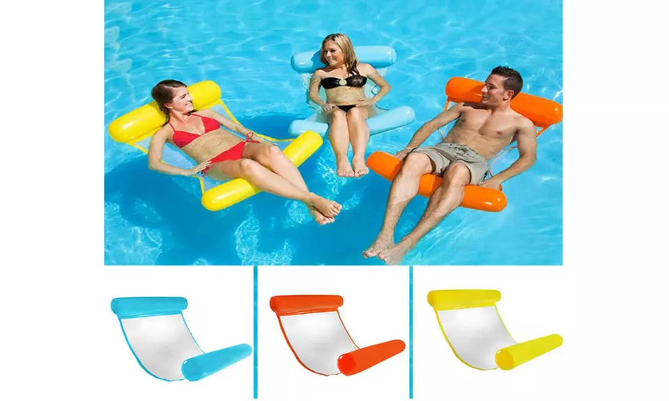 Inflatable Floating Pool Hammock - Primary Image