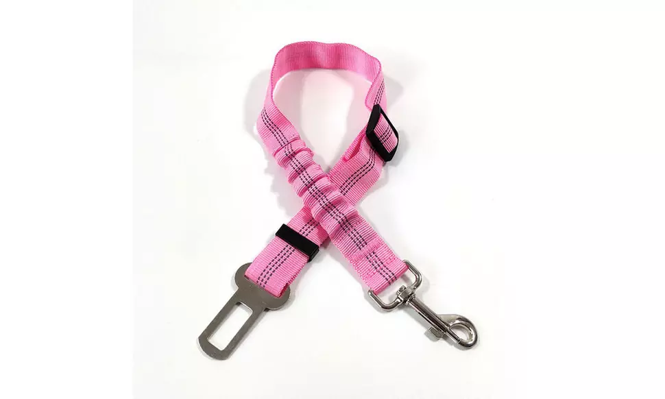 Dogs Seat Belt Vehicle Harness Headrest Restraint Adjustable Puppy Safety
