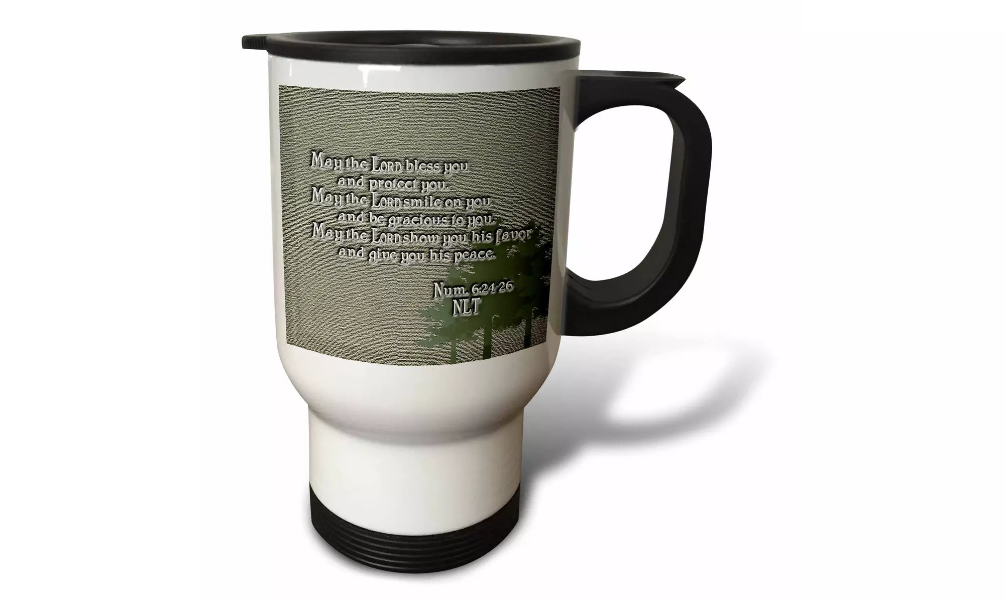 Travel Mug Aaron?s Blessing Numbers 6 24 26 Bible verse - 14oz - Primary Image