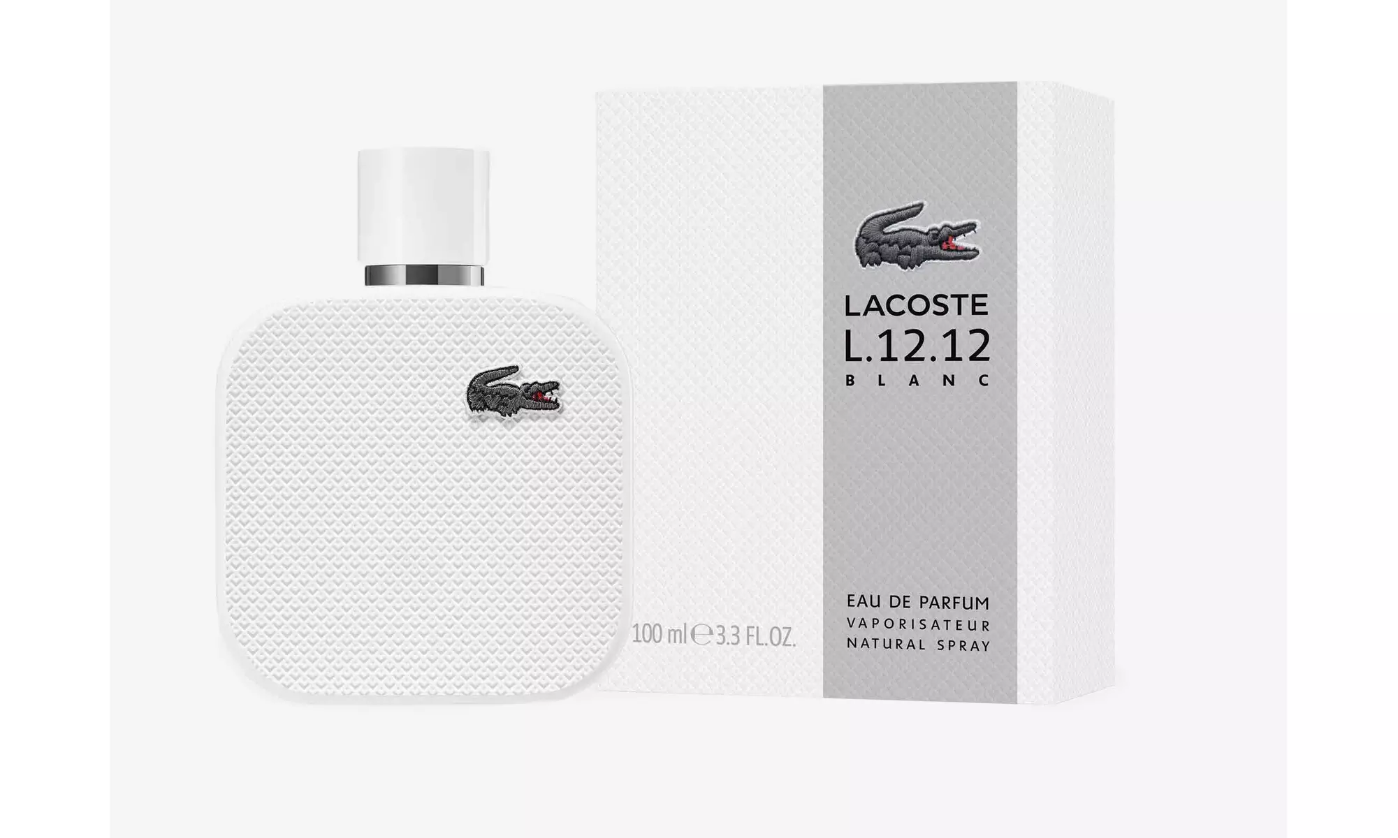 Lacoste Blanc L.12.12 EDP Cologne for Men 3.3 Fl. O.z  - Primary Image