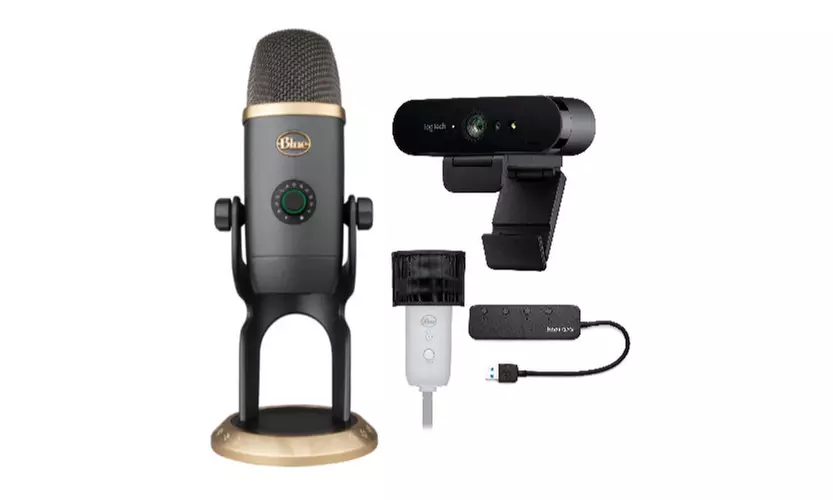 Blue Yeti X World of Warcraft Microphone with Brio Ultra HD Webcam Bundle - Primary Image