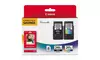 Canon PG-240XL Black and CL-241XL Color Ink Cartridges & Photo Paper (5206B005),