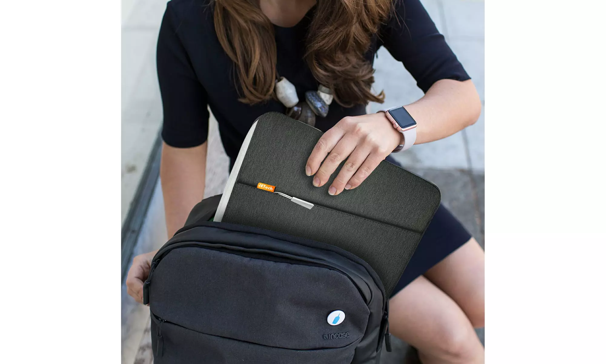 JETech Laptop Sleeve for 11.2/13.3/15.4-Inch Notebook, Tablet, or iPad