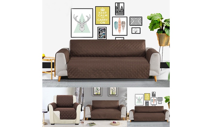 Up To 77 Off On 1 2 3 Seat Sofa Cover Couch L Groupon Goods