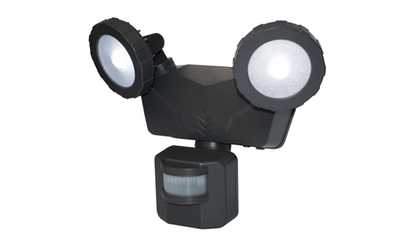 image for 160 Degree Dark Grey Solar Outdoor LED 500 Lumens Bluetooth Smart Control