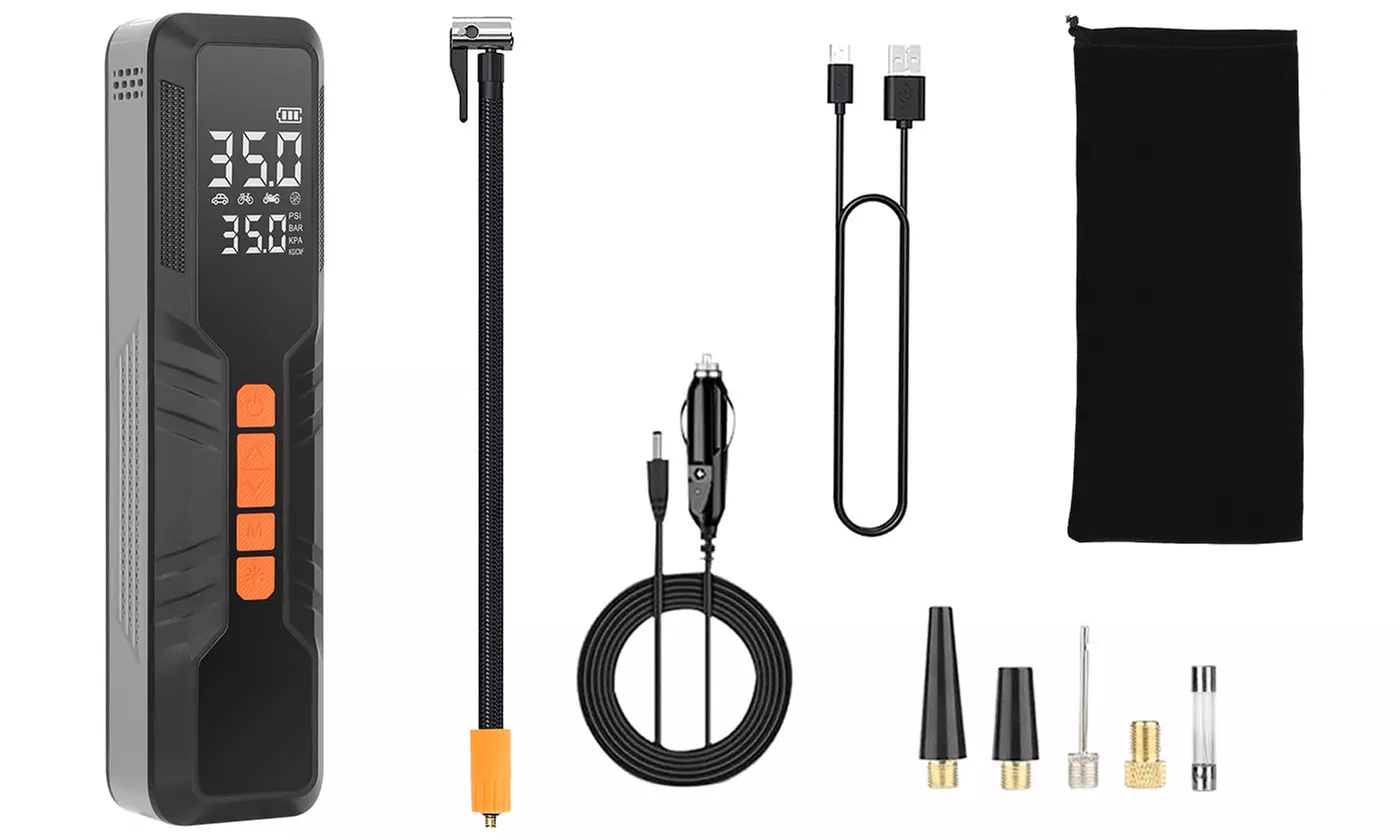 iMounTEK 12V DC 150PSI Cordless Air Pump Tire Inflator Air Compressor w/ Display - Primary Image