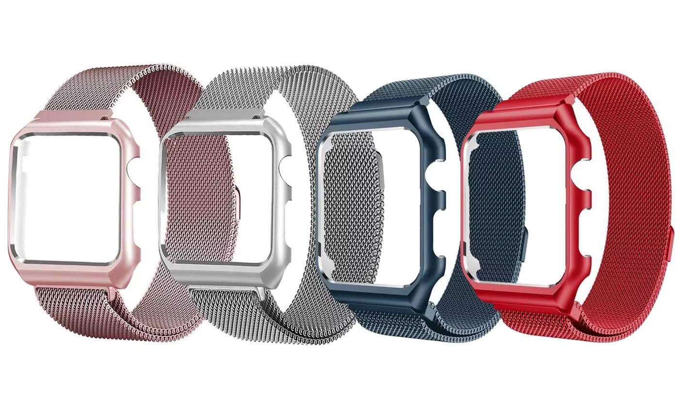 Milanese Loop Mesh Band with Matching Frame for Apple Watch - Primary Image