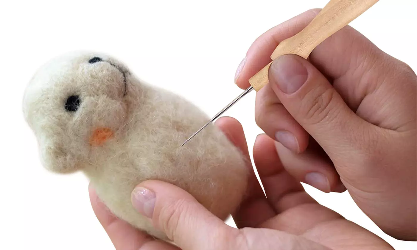 40 Pcs Needle Felting Kit for DIY Wool Felting