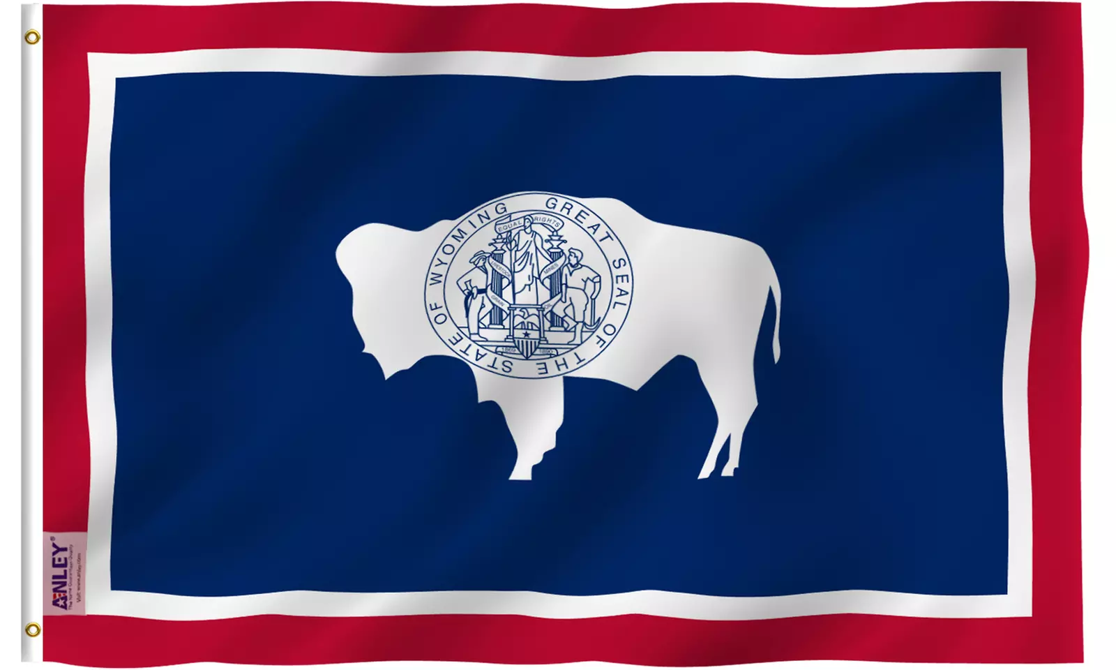 ANLEY Fly Breeze Series 3x5 Foot Flag - USA and States Flags - Primary Image