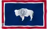 Anley Fly Breeze 3x5 Foot USA State Flag Polyester with Brass Grommets