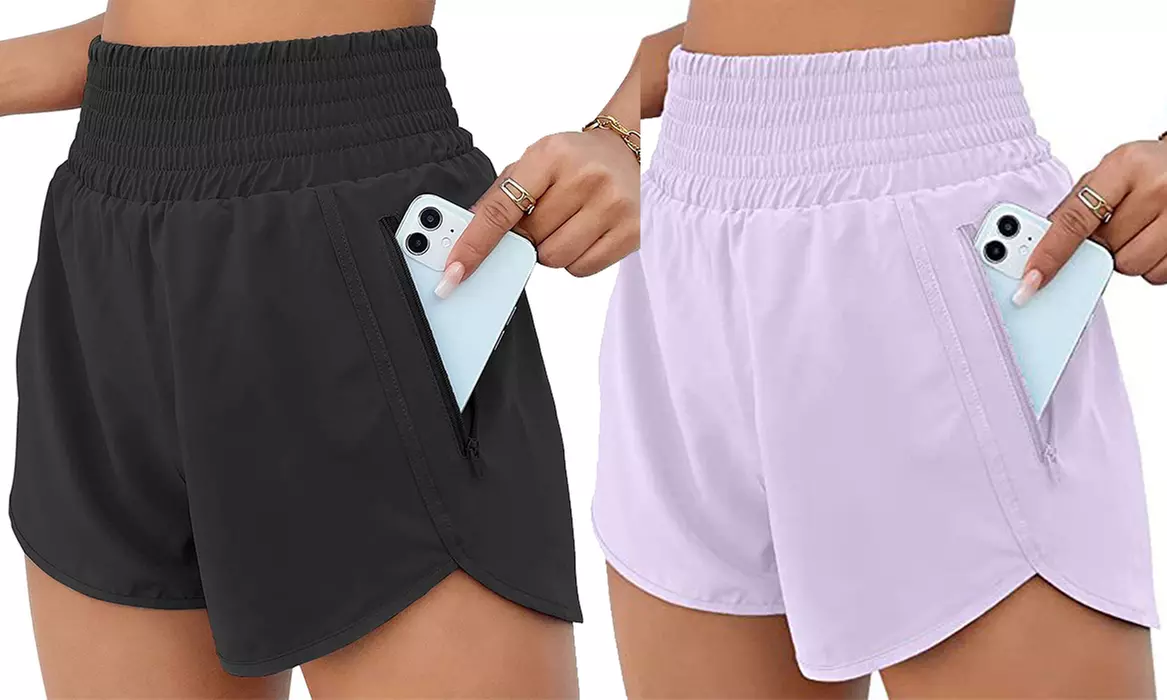 Women's Running Shorts Workout Quick Dry Athletic Shorts - Primary Image