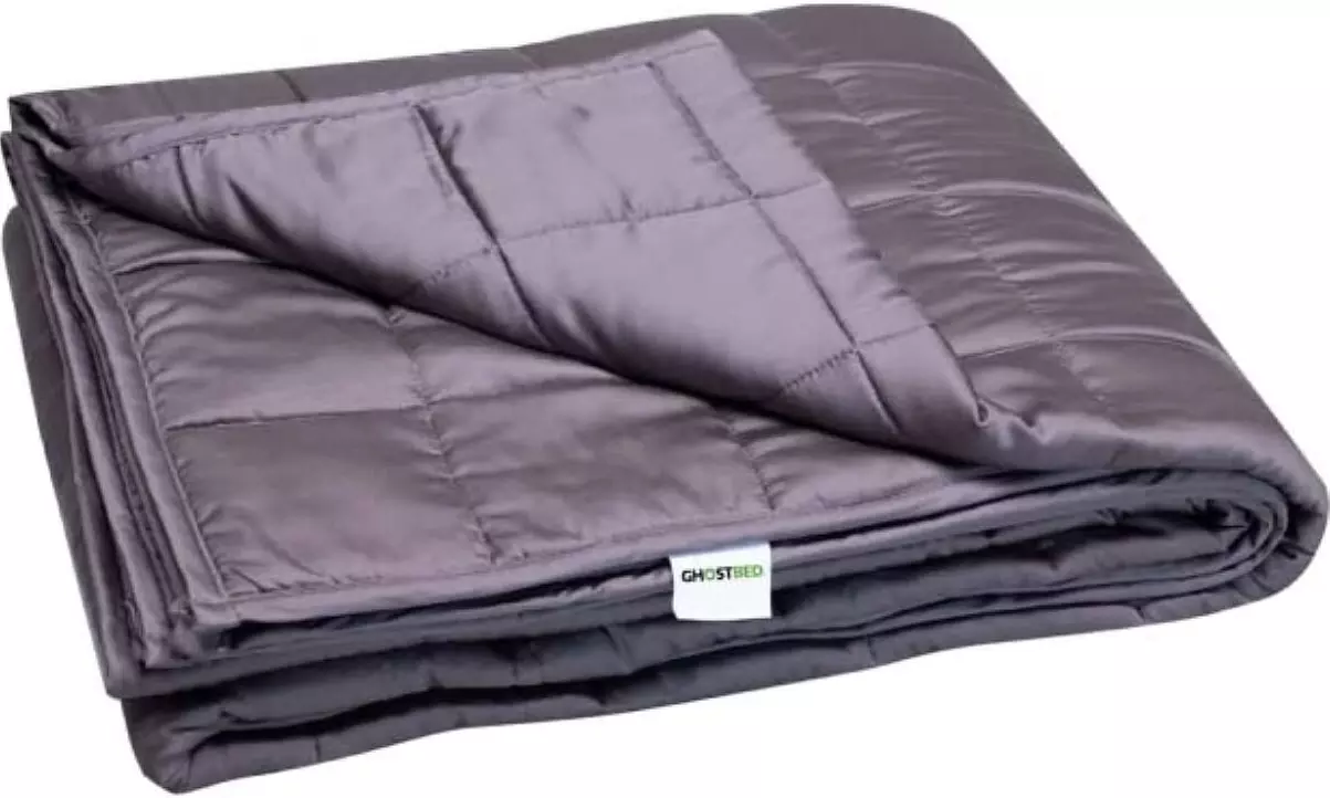 GhostBed 15 lb Weighted Blanket with Premium Glass Microbead Fill - Primary Image