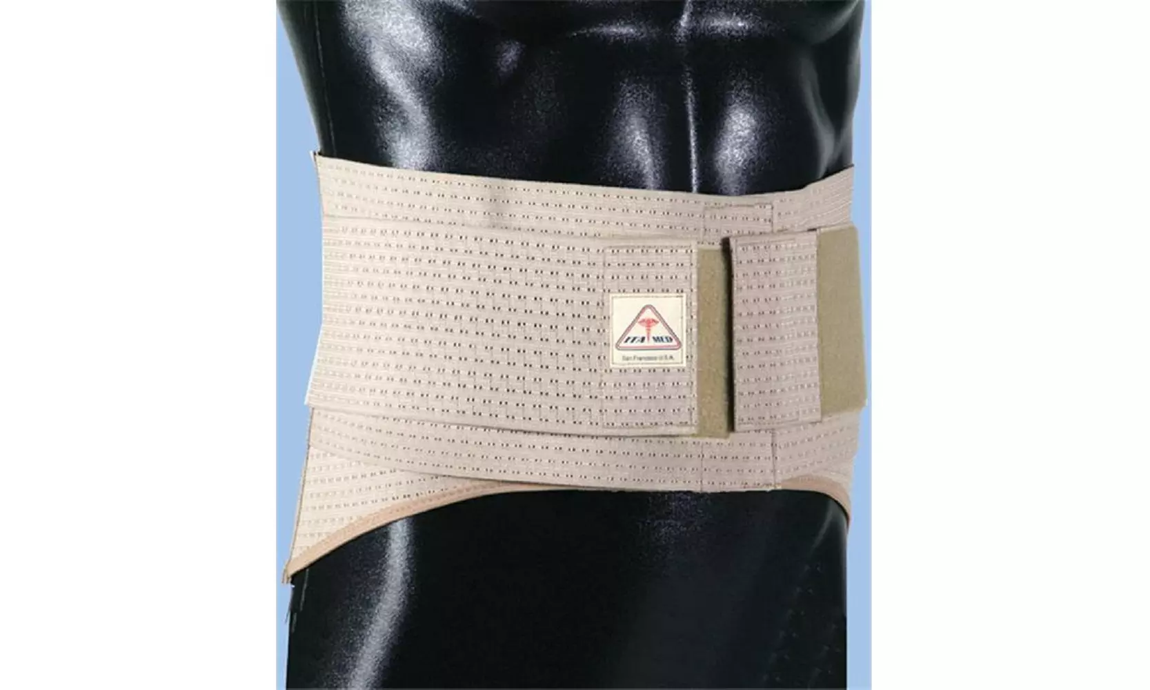 ITA-MED Elastic Duo-Adjustable Back Support Belt (9" Wide) - Small - Primary Image