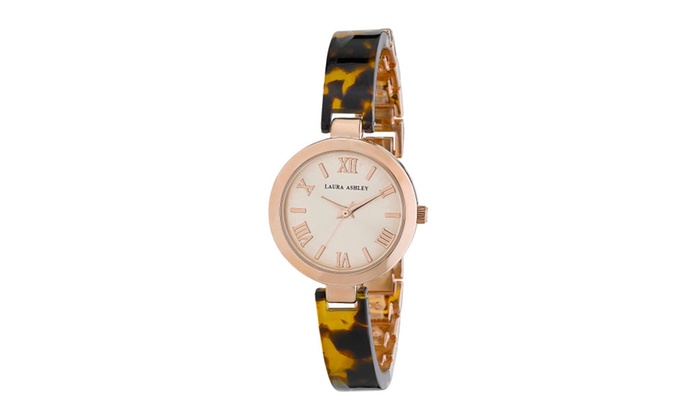 Laura Ashley Las Resin Link Watch Groupon