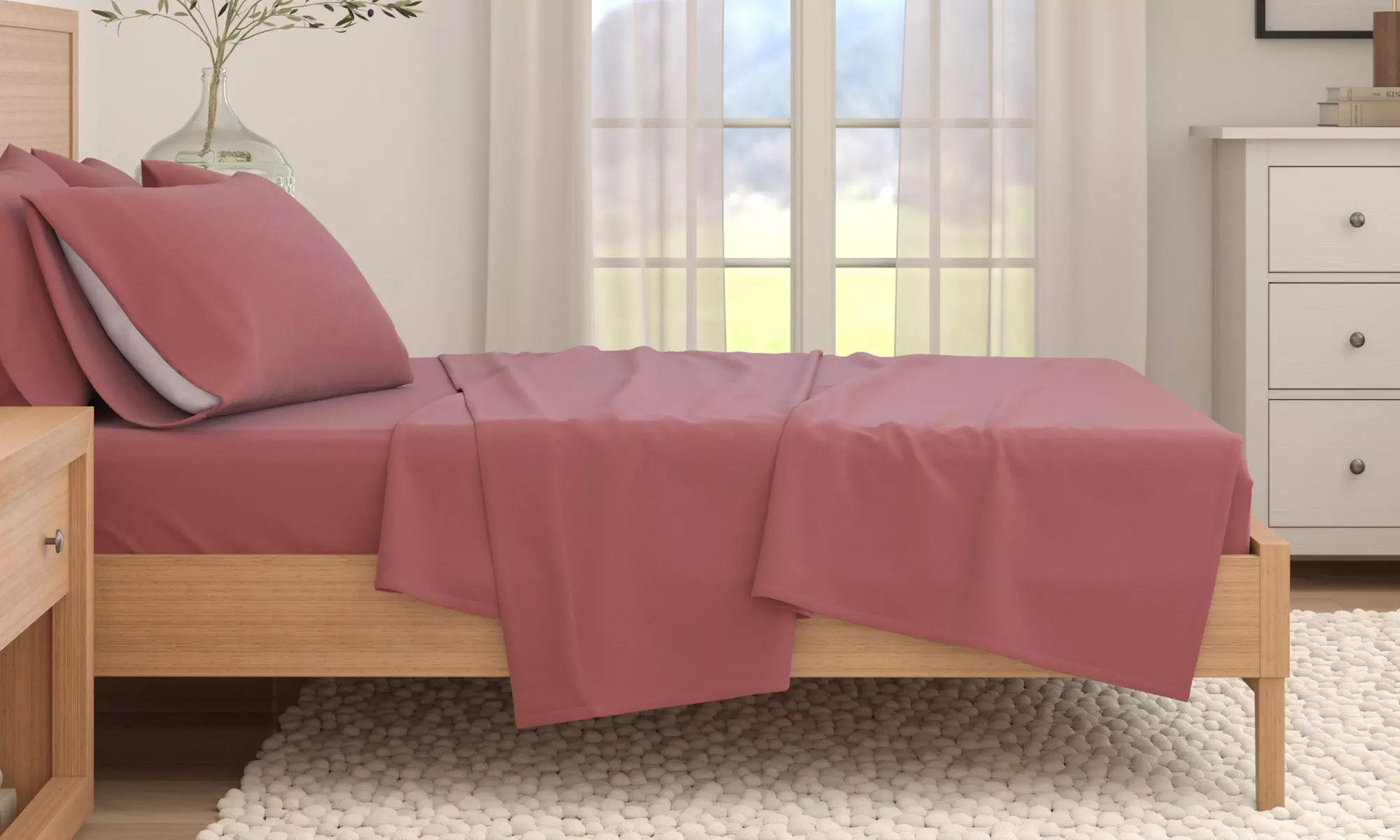 FreshFolds Premium Turkish Cotton Flannel Sheet Set