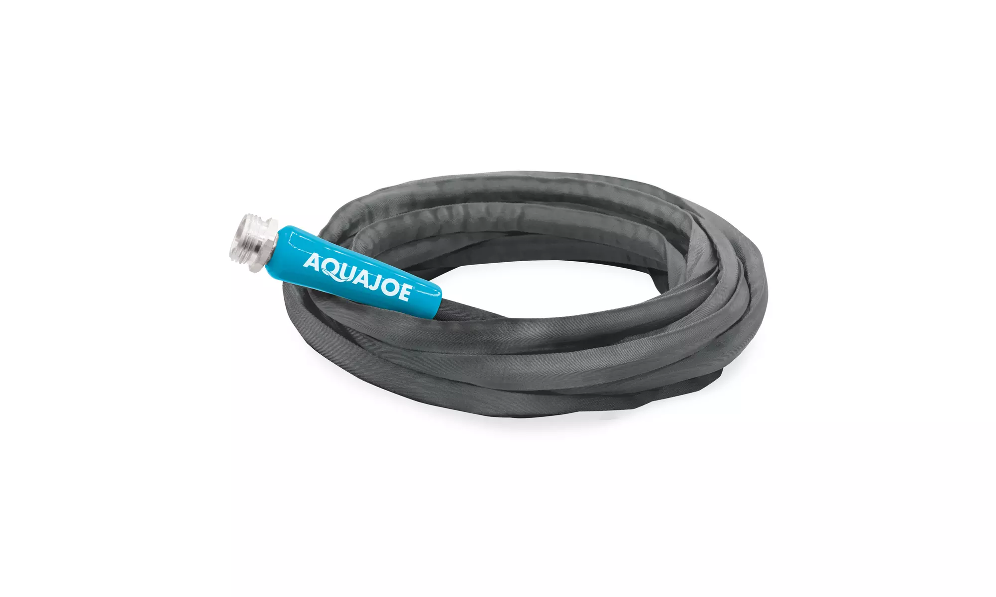 Aqua Joe Ultra Flexible Kink Free Friberjacket Garden Hose,Metal Fittings - Primary Image