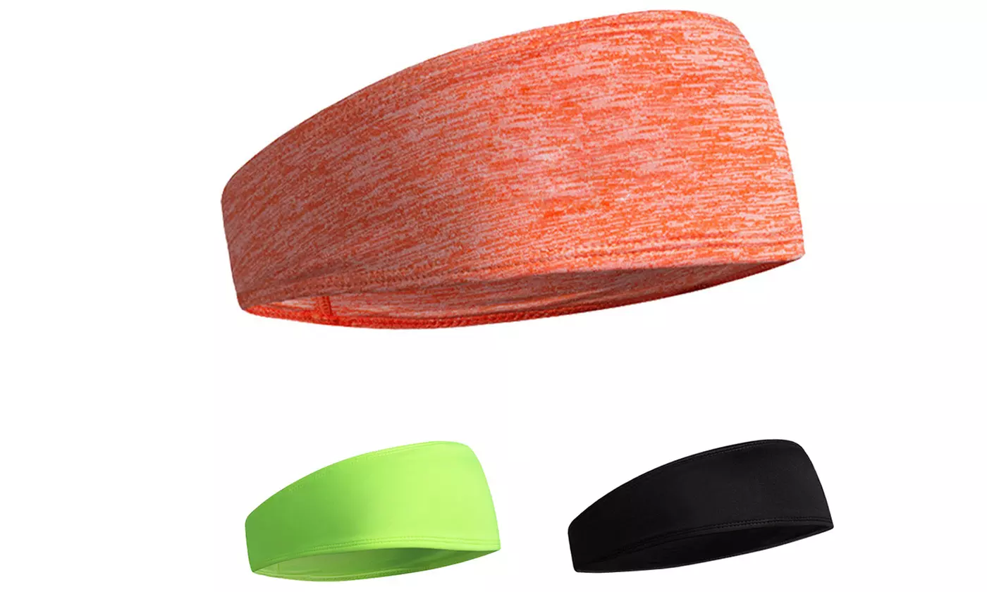 Unisex Sport Sweatband Non-Slip Yoga Sport Cooling Headbands