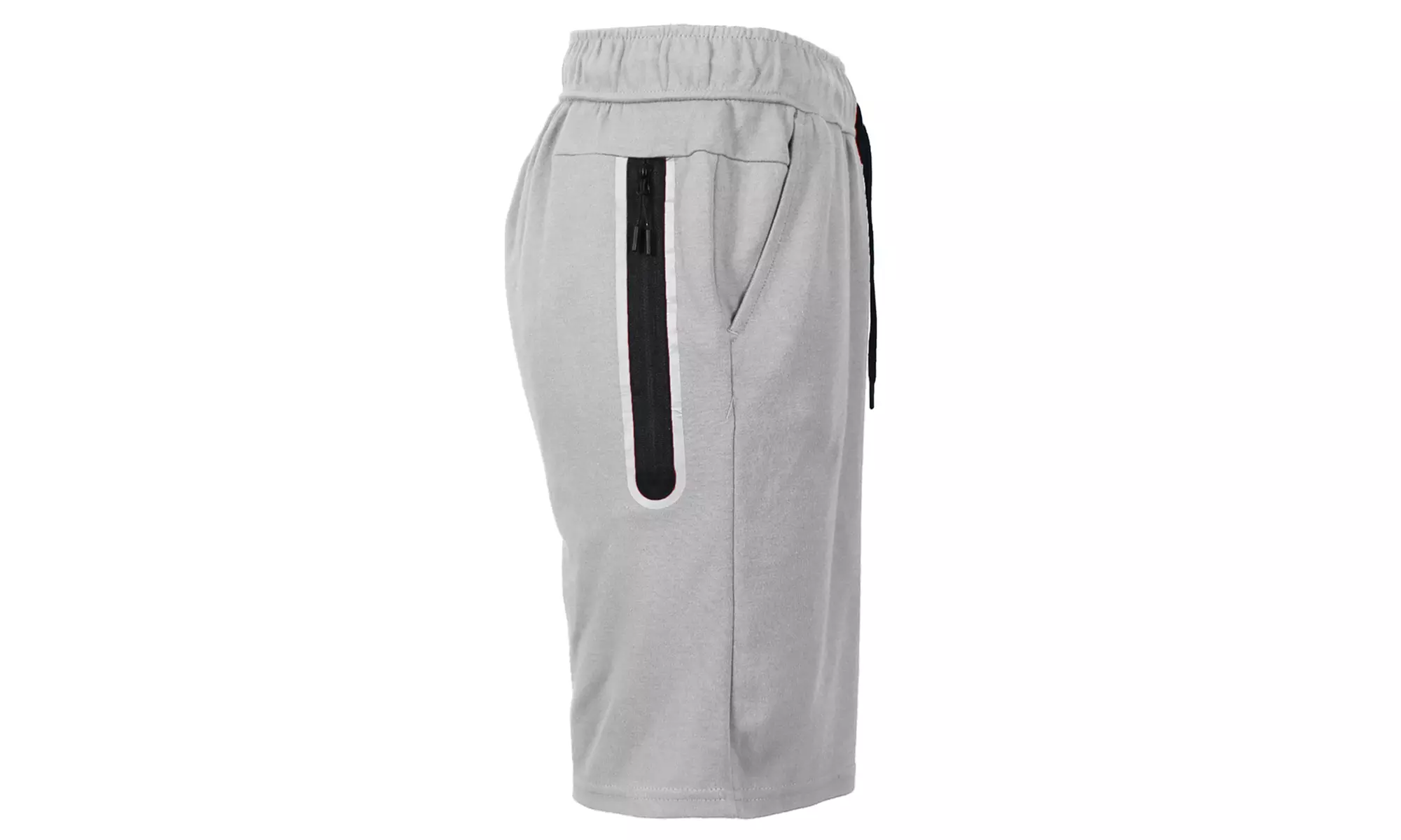 Men's Tech Fleece Jogger Lounge Sweat Shorts With Zipper Pockets (Sizes, S-2XL)