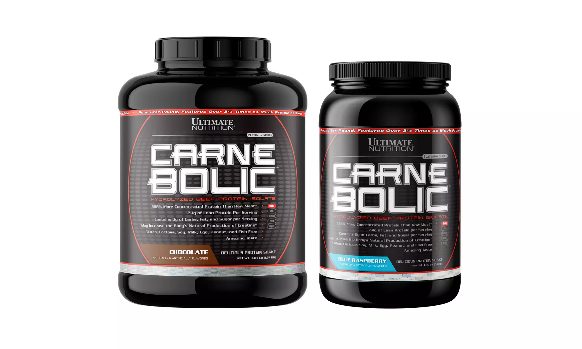 Ultimate Nutrition Carnebolic Beef Protein Isolate Keto and Paleo Protein Powder - Primary Image