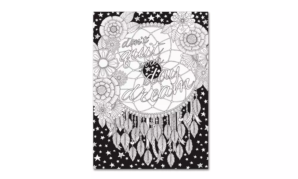 Hello Angel 'Don't Quit Your Day Dream' Canvas Art - Second Medium