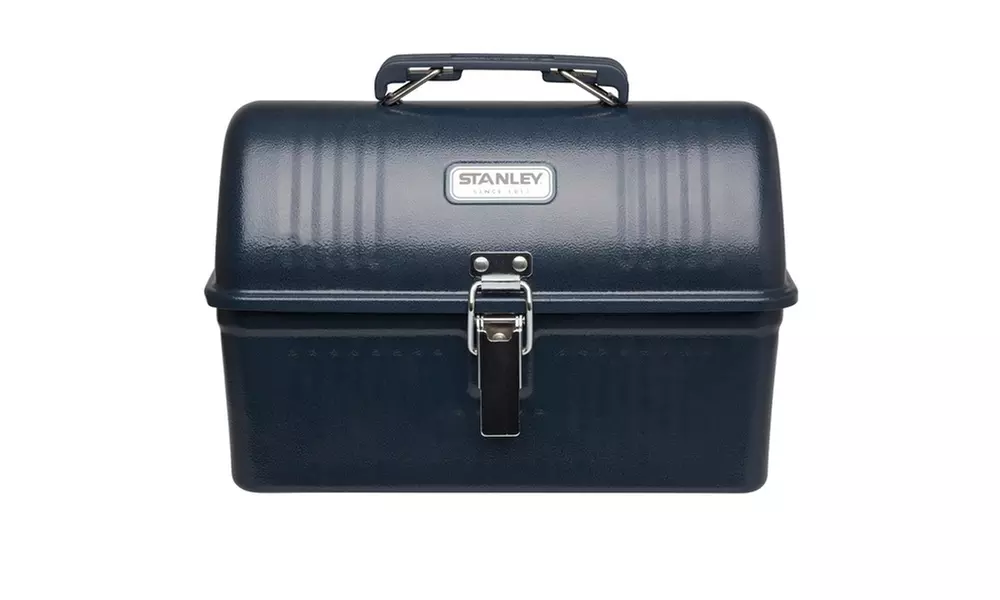 Stanley Classic 5.5qt Hammertone Navy Lunch Box - Primary Image