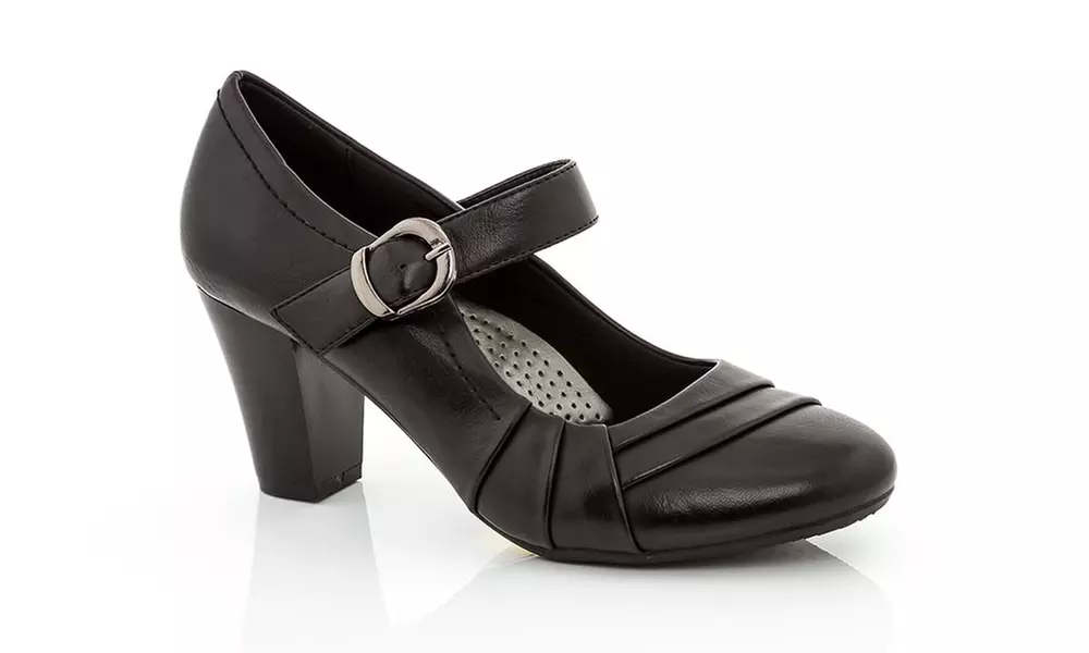 Rasolli Women's Medium Width Classic Mary Jane Shoes