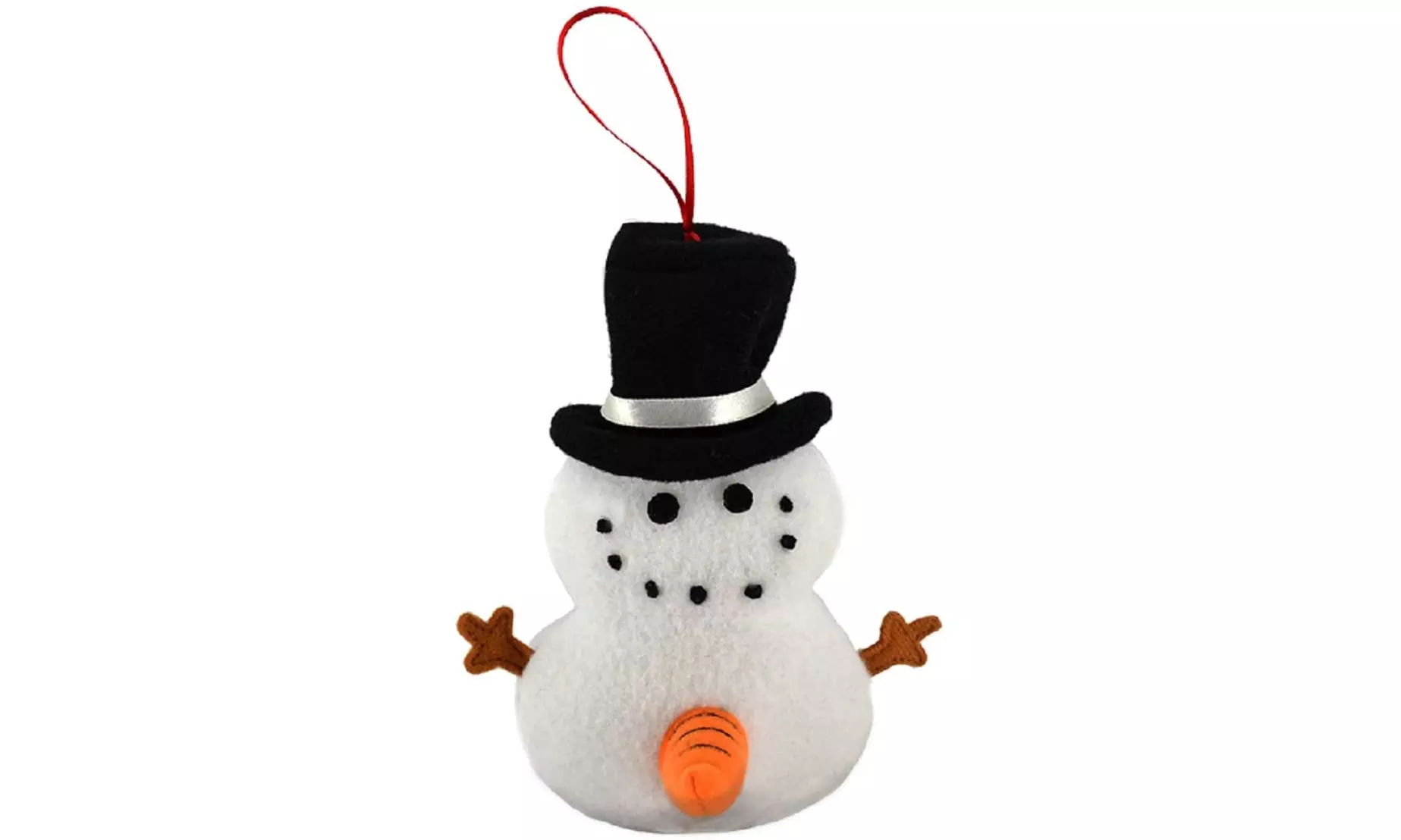 Tekky Toys-Naughty Dirty Talking Snowman. Funny Tree Ornament - Primary Image