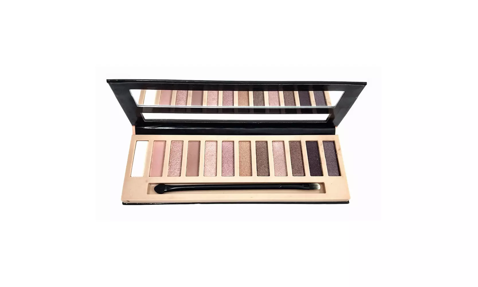 SLAM Beauty Assorted Nude Eyeshadow Palette - 12 Colors - Primary Image